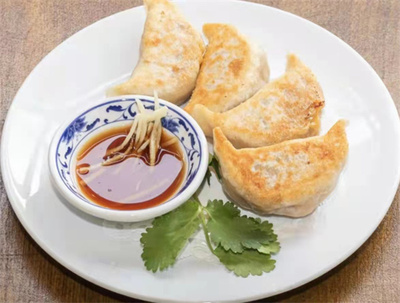 Pan Fried Pork Vegetable Dumplings