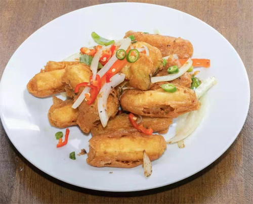 Salt & Pepper Aubergines